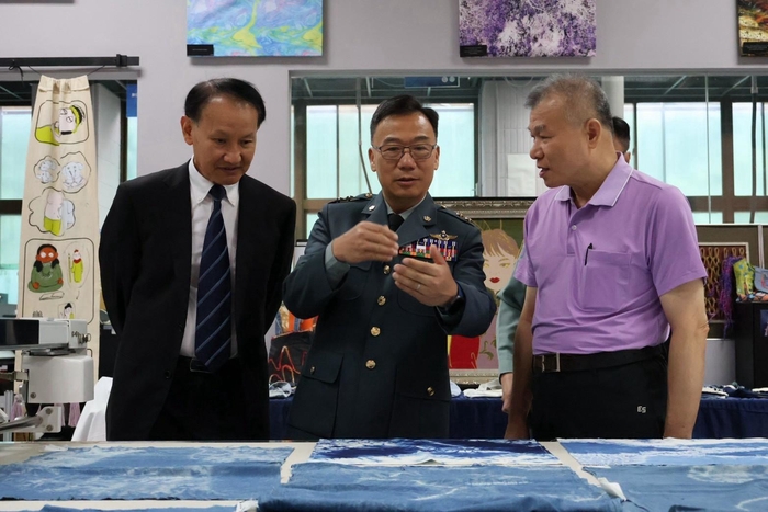 1151007國軍參訪交流-參觀類產線基地