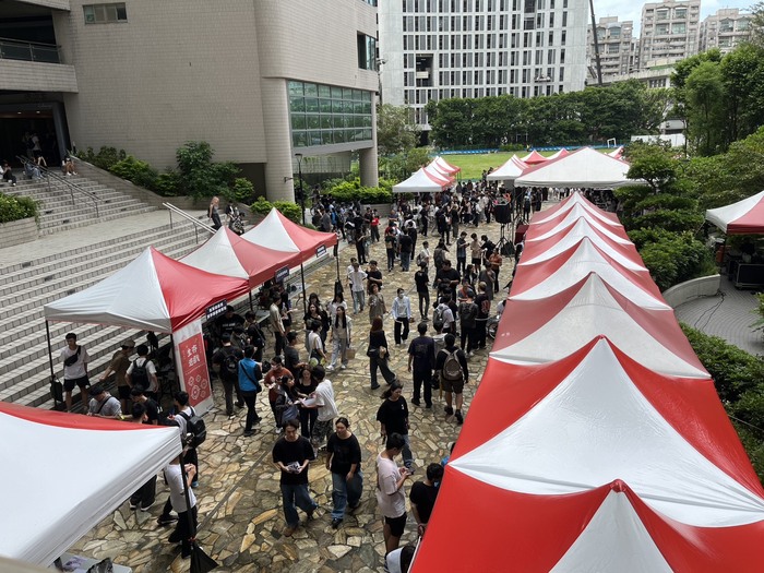 1150910全校社團博覽會-社團博覽會熱鬧登場，展現校園青春活力
