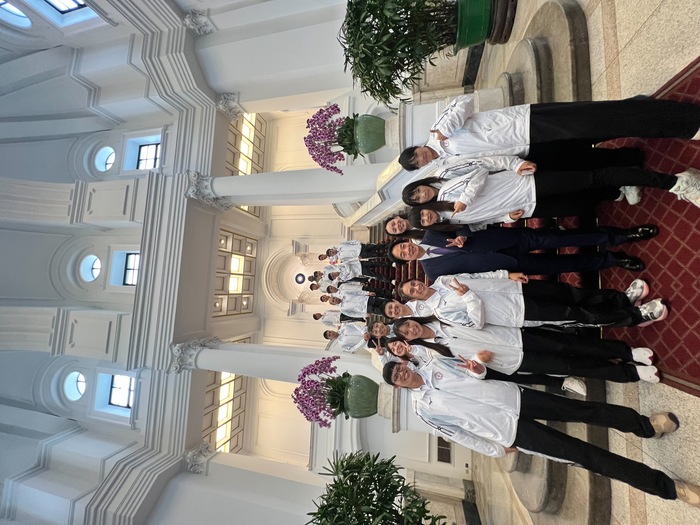 1141115~26夏季達福林匹克運動會-賴清德總統與選手們勉勵合影圖片