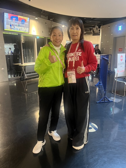 1141115~26夏季達福林匹克運動會-鄧碧珍教練與日本景利美子教練實務交流圖片