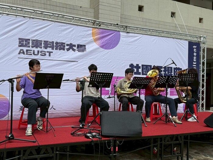 1140904社團狂想曲-管樂社用澎湃的旋律點燃現場氣氛圖片