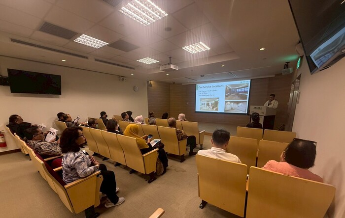 1141106與印尼大學簽訂MOU-印尼貴賓參觀遠東集團亞東醫院的菁英健檢中心圖片