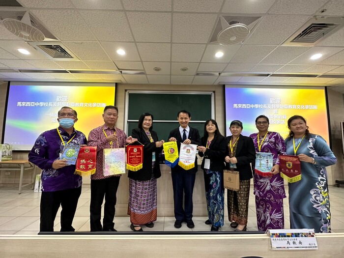 馬來西亞中學校長及督學赴臺教育文化參訪團赴亞東科技大學參訪交流，建立合作基礎