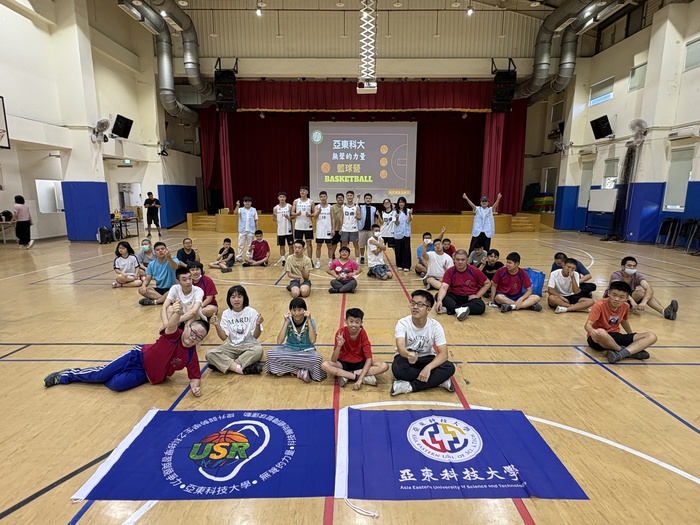 11411新竹特教學校籃球成長營-亞東科大籃球隊點亮新竹特教生自信光芒圖片
