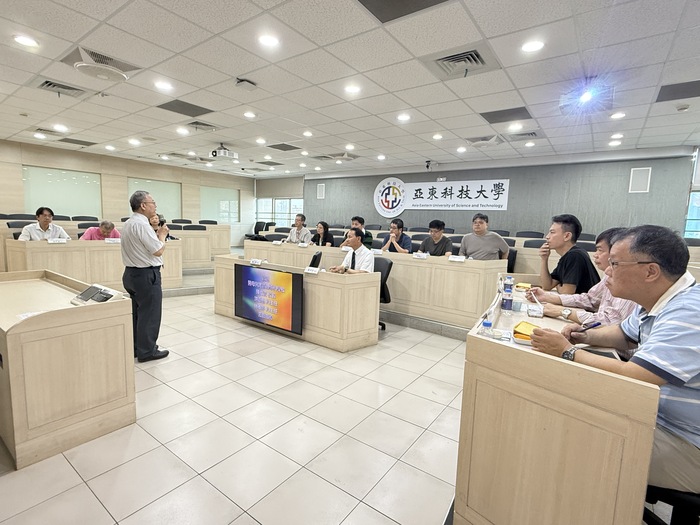 1150520聖母醫護專校蒞臨參訪-陳立言校長分享聖母專校之轉型